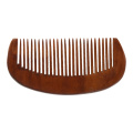 Wholesale Promotional Hair Comb Natural Peach Wood Beard Comb Customized Logo for Salon Travel